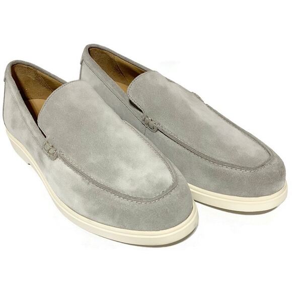 Loake Shoemakers Tuscany Stone Suede Shoes Men's Size 10 Made In England - Picture 11 of 14